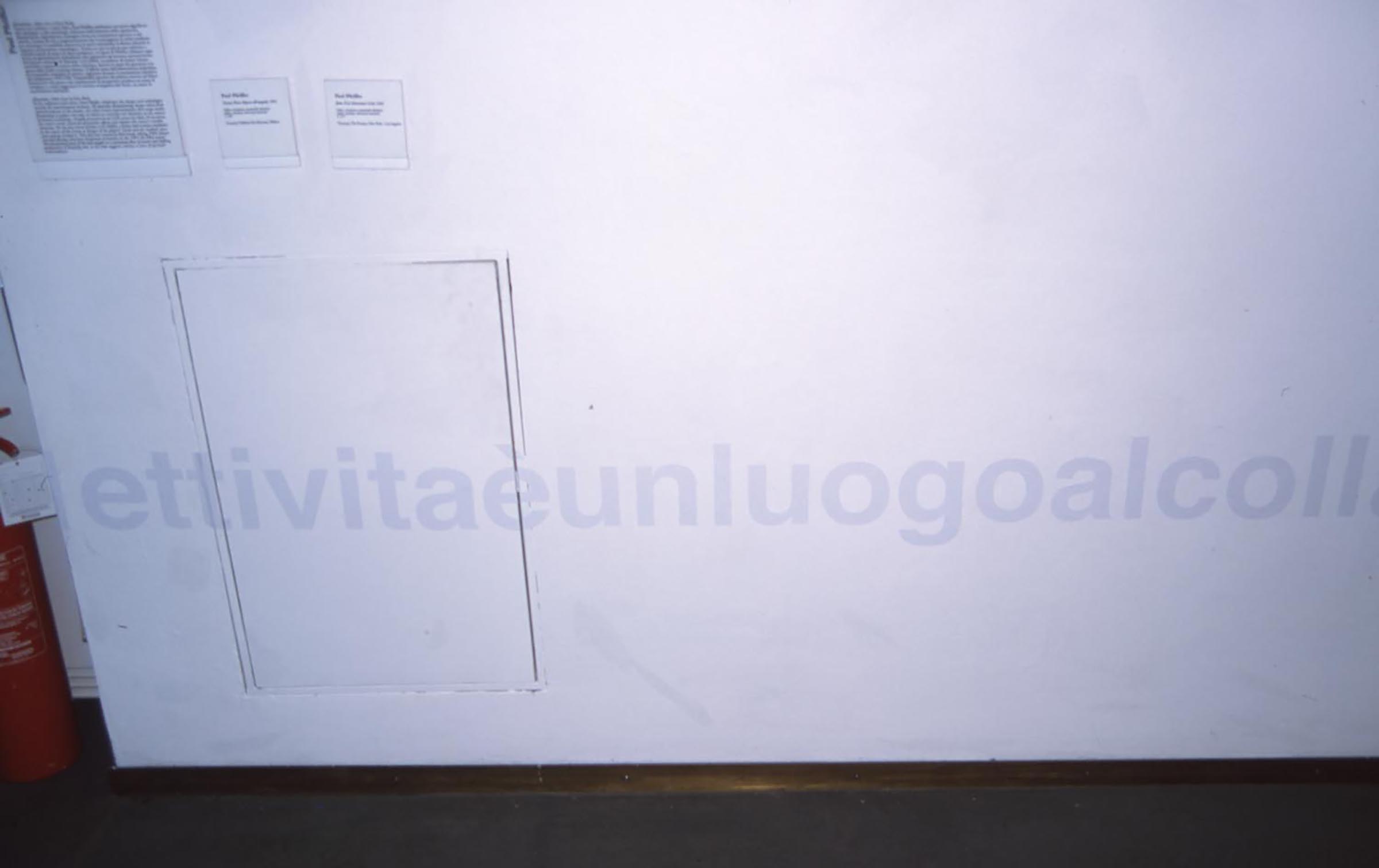 Liam Gillick, Lamp Factory, 2003 (detail)